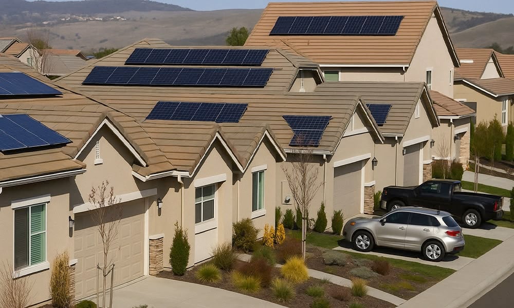 Las Vegas residential solar panels